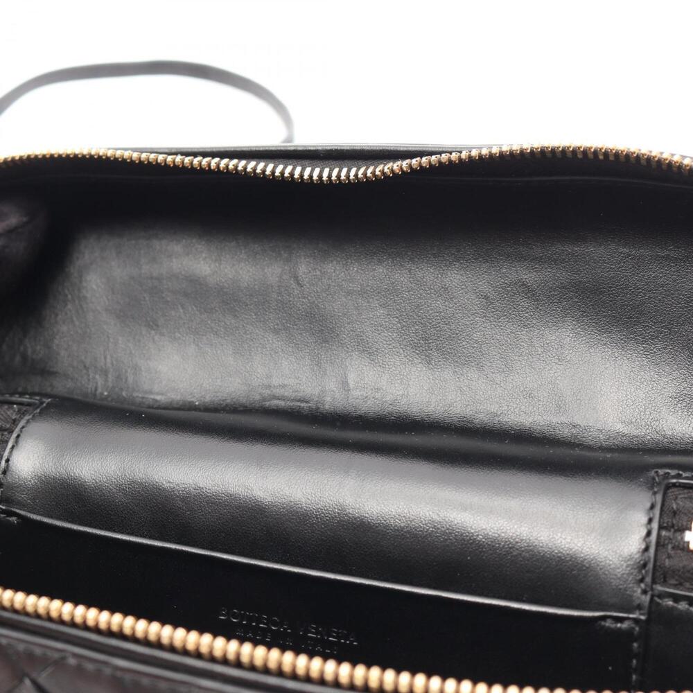BOTTEGA VENETA Black Leather Intrecciato Bag - Picture 5 of 8